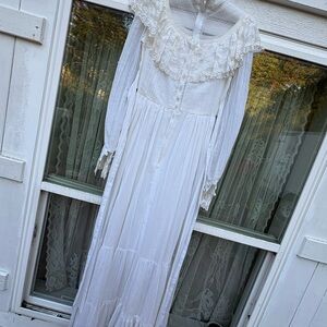 1970s vintage Gunne Sax dress